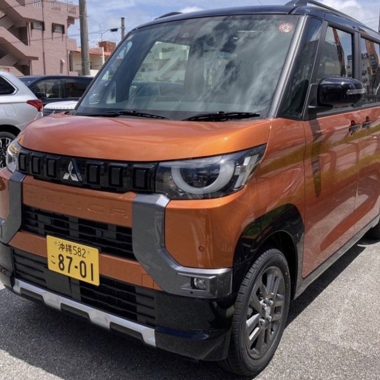 琉球三菱　琉球三菱自動車　沖縄　浦添　中部店　デリカミニ　デリカミニ試乗車　沖縄　沖縄三菱　琉球三菱中部店　沖縄市　三菱沖縄市